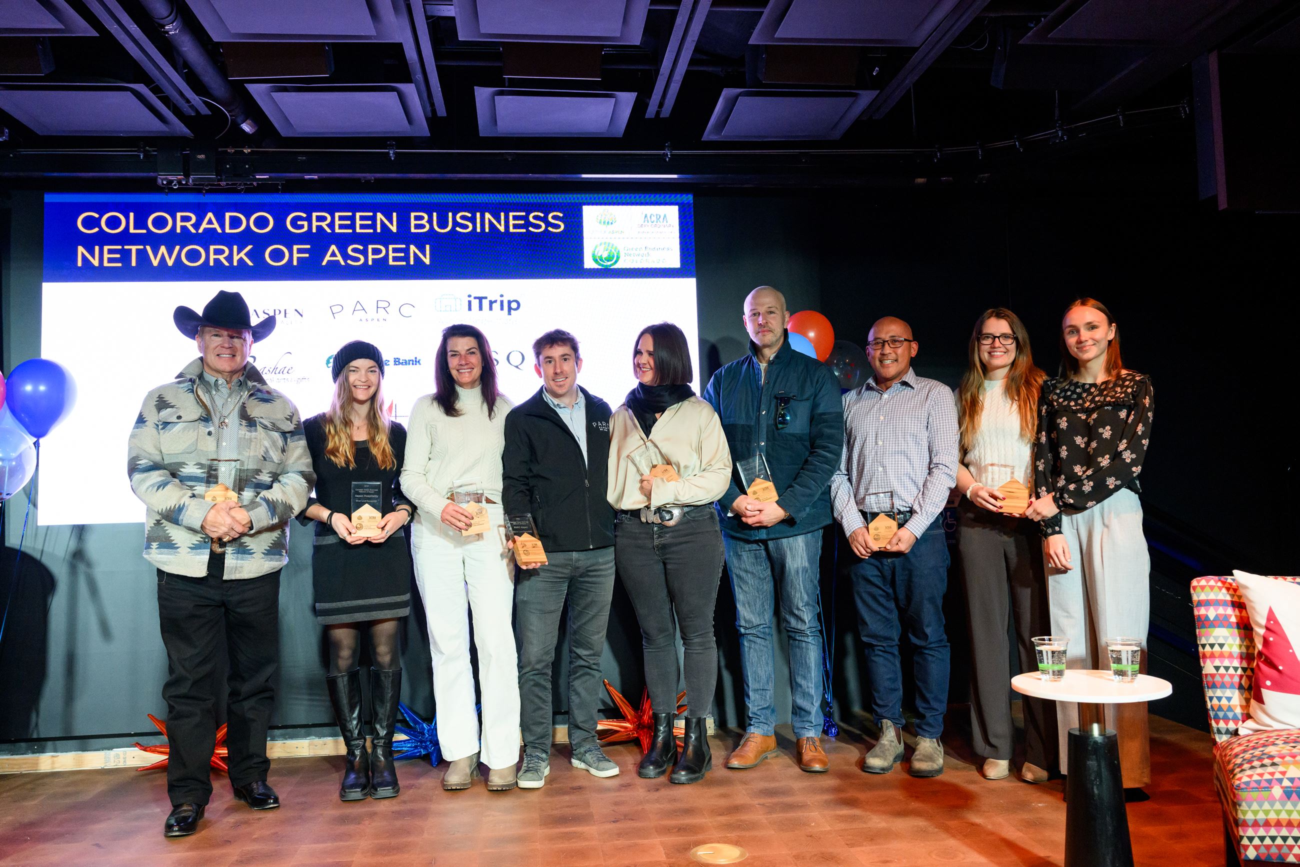 Photo of CGBNA businesses receiving recognition at 2025 ACRA celebration