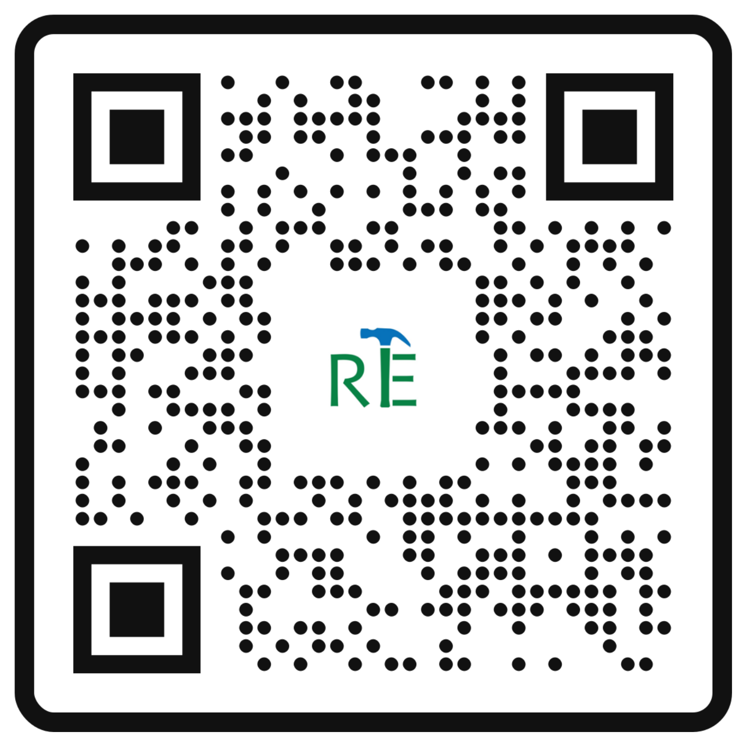 Garden In A Box QR-Code directing users to the Resource Central webpage for Garden in a Box sale.