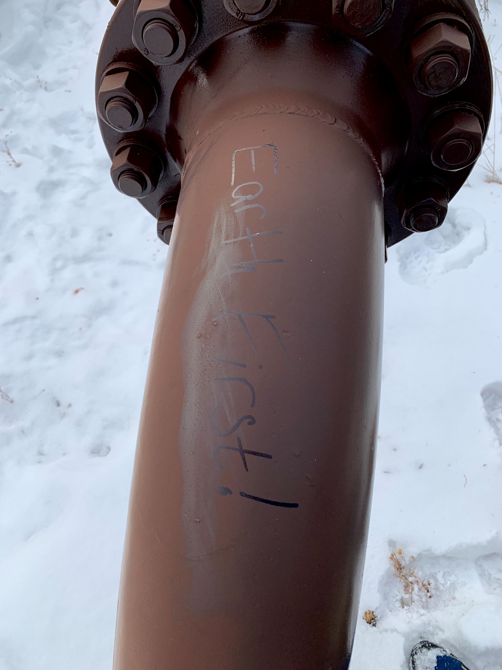 Earth First Graffiti Photo 2